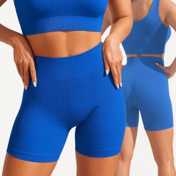 Kit 3 Shorts Fitness Canelado Academia Zero Transparencia Premium