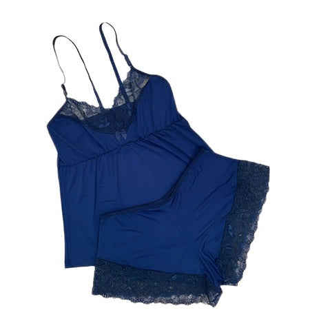 Pijama Baby Doll Sexy Premium Detalhe de Renda