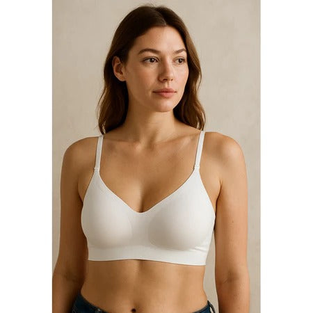 ⭐ COMPRE 1 E LEVE 3 – OFERTA RELÂMPAGO! 🔥Sutiã Poliamida Sem Costura Corte a Laser 🔥 Conforto, qualidade e beleza em uma única peça!