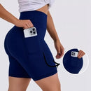 Kit 2 Bermuda Ciclista Feminina Academia Com Bolso Lateral