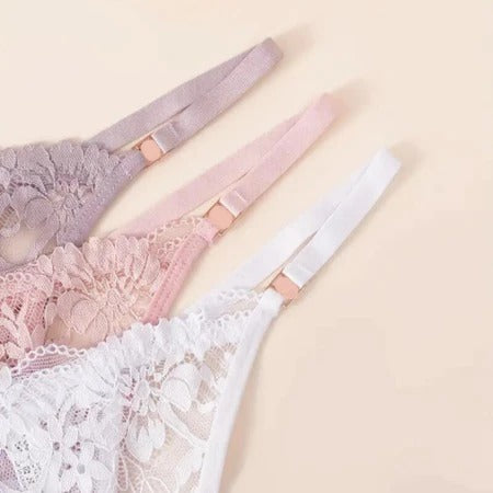 Kit C/5 Unidades de Calcinha Fio Dental Regulagem Lingerie Sexy