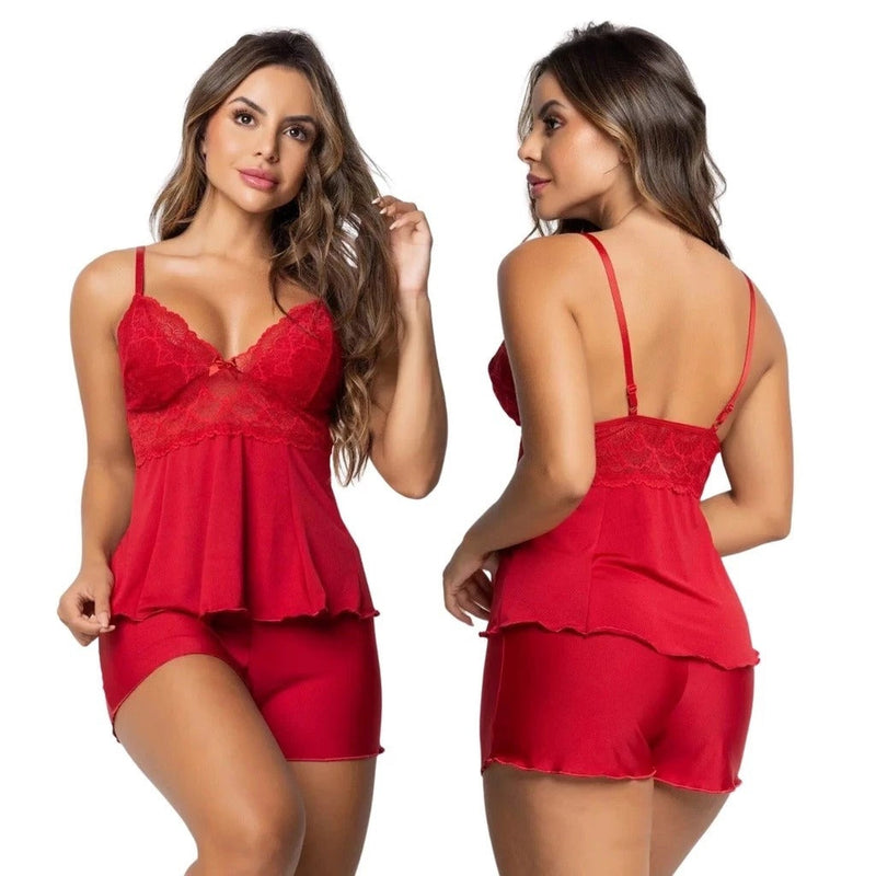 Baby Doll Feminino Sexy Short Doll