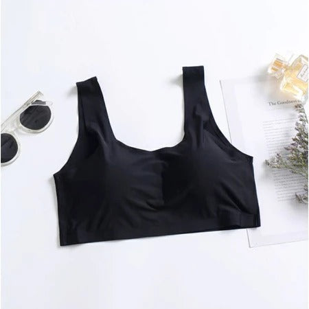 Kit Com 3 Sutiã 5D Sem Costura Com Renda e Bojo Removível Cores Variadas Sortidas, FRETE GRATIS SO HOJE