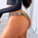 Kit 6 Calcinhas Fio Dental com Strass Love Secret Lisa