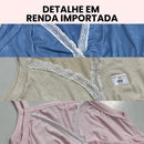 Pijama Feminino Baby Doll Suede Com Busto Alcinha Malha Fria