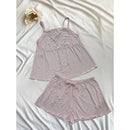 Pijama Feminino Baby Doll Suede Com Busto Alcinha Malha Fria